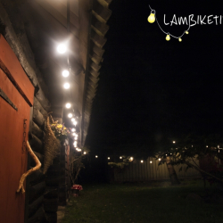 Lambikett koduhoovi kaunistajana