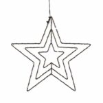 LED jõuluvalgusti kolmekordne TÄHT microled 3 x AA patareitoide